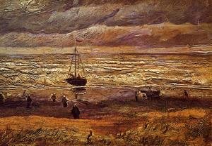 Vincent Van Gogh - The Beach at Scheveningen
