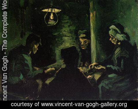 Vincent Van Gogh - Four Peasants at a Meal