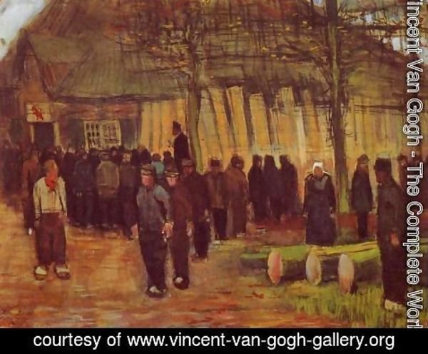 Vincent Van Gogh - A Wood Auction