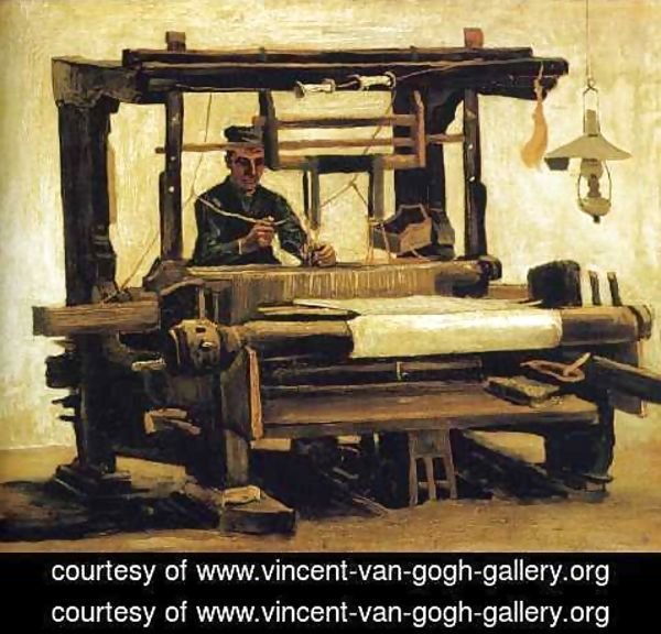 Vincent Van Gogh - Weaver, seen from the Front