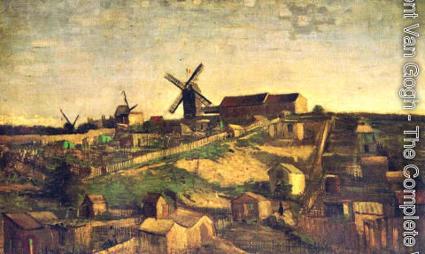 Vincent Van Gogh - Montmartre: the Quarry and Windmills 2