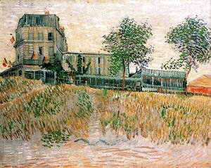 Vincent Van Gogh - The Restaurant de la Sirene at Asnieres