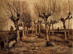 Vincent Van Gogh - Pollard Birches