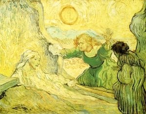 Vincent Van Gogh - Raising of Lazarus (after Rembrant)