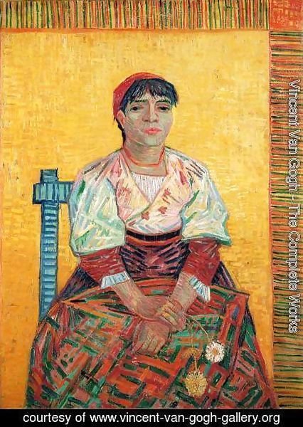Vincent Van Gogh - The Italian Woman