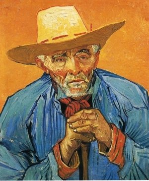 Vincent Van Gogh - The Peasant, Portrait of Patience Escalier