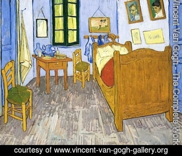 Vincent Van Gogh - Vincent's Bedroom in Arles II