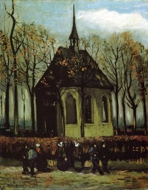 Vincent Van Gogh - Chapel at Nuenen