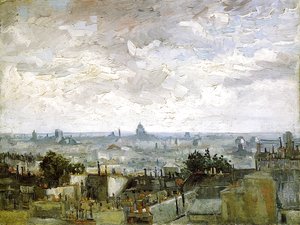 Vincent Van Gogh - The Roofs of Paris