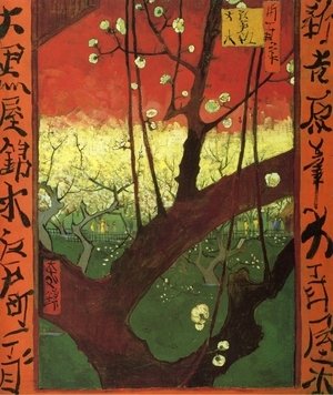 Vincent Van Gogh - Japonaiserie (after Hiroshige)