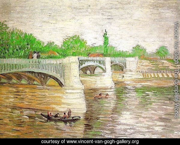 The Seine with the Pont de Clichy 2