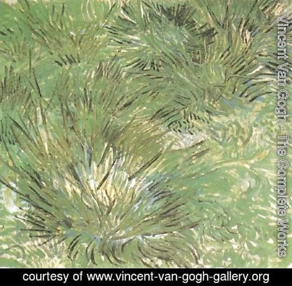 Vincent Van Gogh - Touffes d'herbe 1889