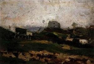 Vincent Van Gogh - View of Montmartre with Quarry