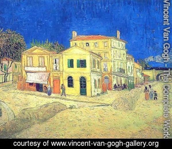 Vincent Van Gogh - Vincent's House in Arles (The Yellow House)
