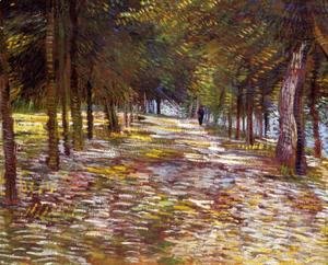 Vincent Van Gogh - Avenue in the Voyer-d'Argenson Park at Asnieres