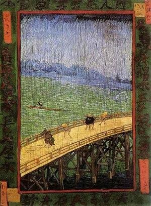 Vincent Van Gogh - Bridge in the Rain