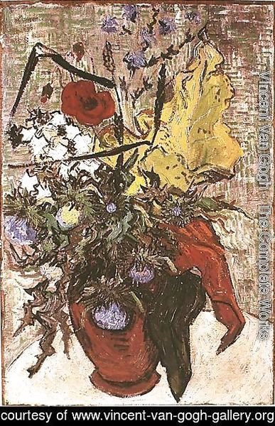 Fleurs des champs dans un vase 1890