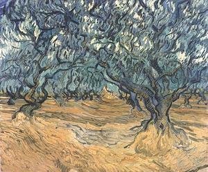 Vincent Van Gogh - Les oliviers 2 1889