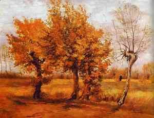 Vincent Van Gogh - Paysage d'automne 1884