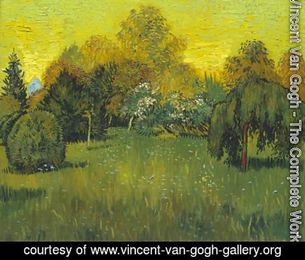 Vincent Van Gogh - The Poets Garden