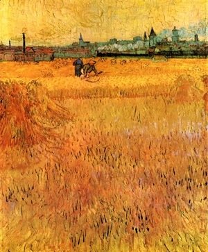 Vincent Van Gogh - Arles View From The Wheat Fields 1888