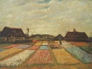 Vincent Van Gogh - Flower Beds In Holland 1889