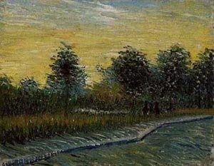 Lane In Voyer Dargenson Park At Asnieres 1 1887
