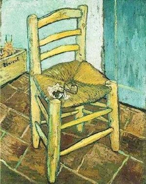 Vincent Van Gogh - Vincents Chair With His Pipe 1888