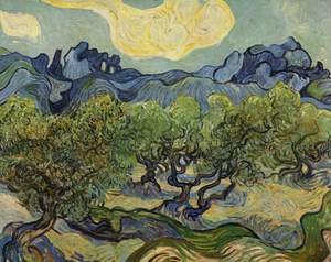 Vincent Van Gogh - Landscape with olive trees