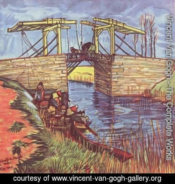 Vincent Van Gogh - The English Bridge (Le Pont de l'Anglois) 2