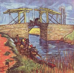 Vincent Van Gogh - The English Bridge (Le Pont de l'Anglois) 2