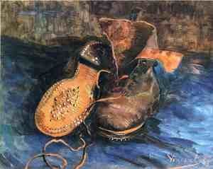 Still life, a pair of shoes