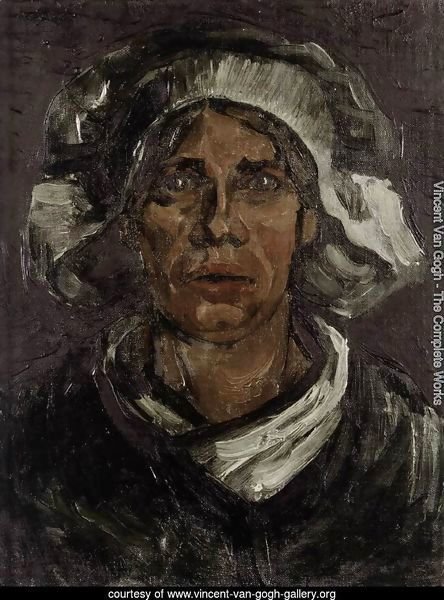 Head of a Peasant Woman with White Cap 3