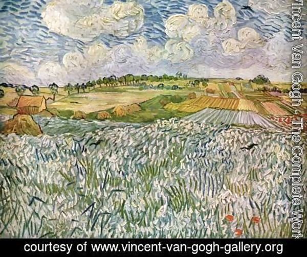 Vincent Van Gogh - Landscape near Auvers Wheatfields