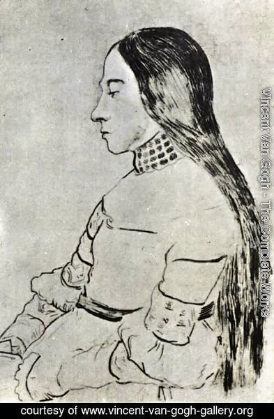 Vincent Van Gogh - The Daughter of Jacob Meyer