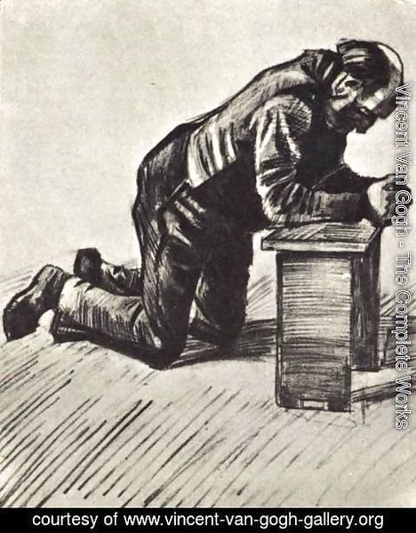Vincent Van Gogh - Man Praying