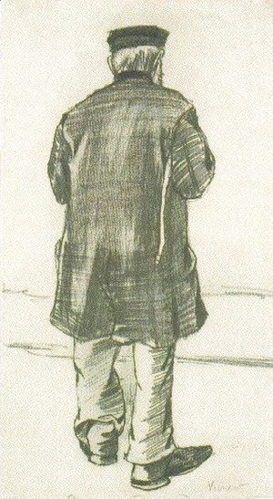 Vincent Van Gogh - Orphan Man with Cap, Seen from the Back