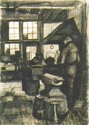 Vincent Van Gogh - Blacksmith Shop