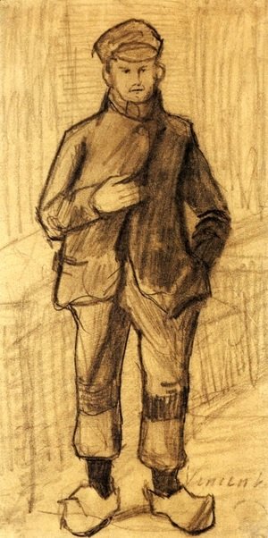 Vincent Van Gogh - Boy with Cap and Clogs