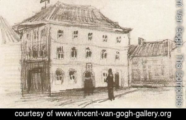 Vincent Van Gogh - Building in Eindhoven (the Weigh-House)