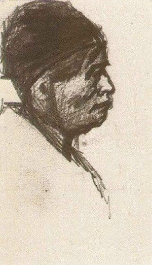 Vincent Van Gogh - Head of a Man with Cap