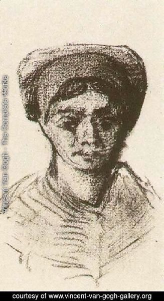 Vincent Van Gogh - Peasant Woman, Head 3