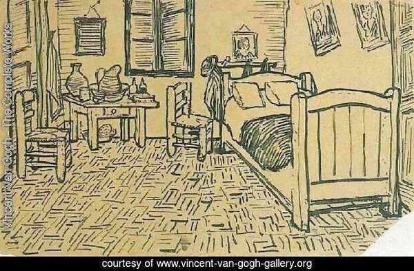 Vincent's Bedroom in Arles 2