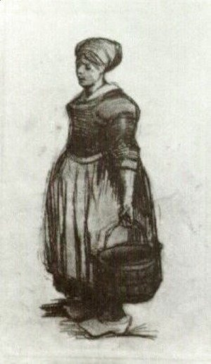 Vincent Van Gogh - Peasant Woman with a Bucket