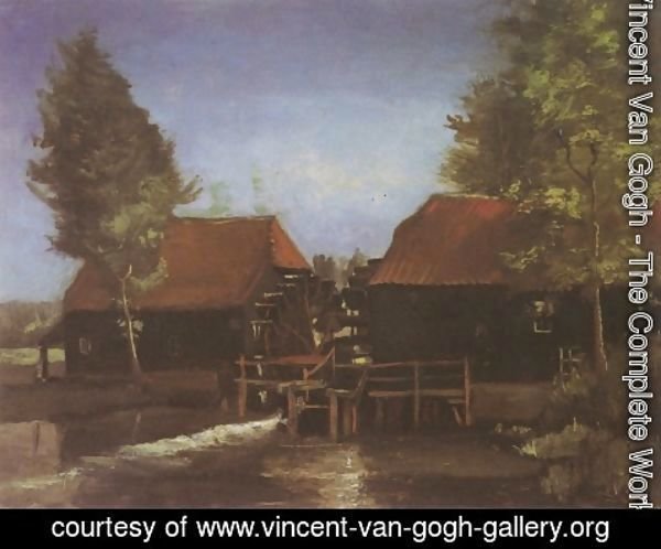 Vincent Van Gogh - Watermill in Kollen, near Nuenen