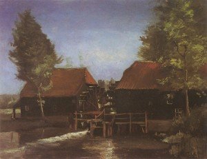 Vincent Van Gogh - Watermill in Kollen, near Nuenen