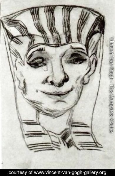 Vincent Van Gogh - Mask of an Egyptian Mummy