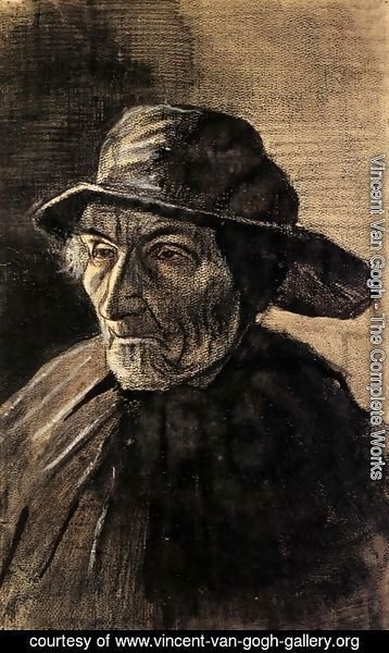 Vincent Van Gogh - Head of a Fisherman with a Sou'wester