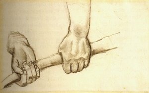 Vincent Van Gogh - Two Hands with a Stick
