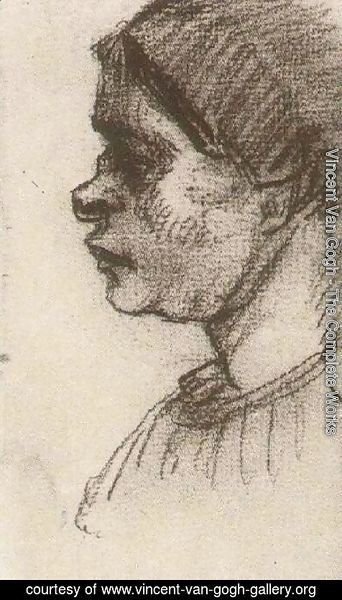 Vincent Van Gogh - Peasant Woman, Head 9